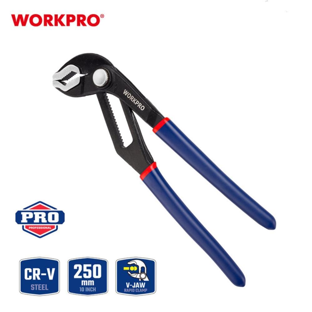 คีมคอม้า V-JAW WORKPRO WP231087 250 มม. (10นิ้ว)