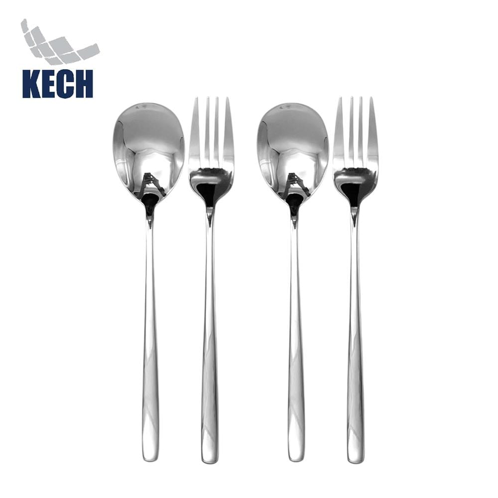 ชุดช้อนส้อมสเตนเลส KECH KOREA (ชุด 2 คู่)