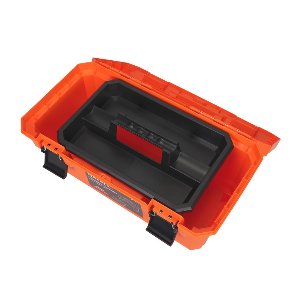 กล่องเครื่องมือพลาสติก MATALL HL3078-N 19 นิ้ว สีดำ/ส้ม