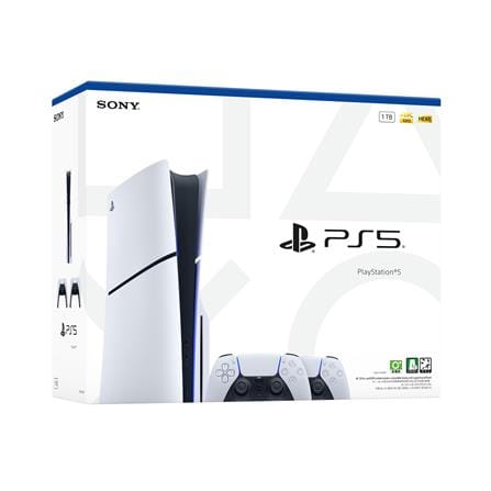 เครื่องเล่นเกม SONY PLAYSTATION 5 SLIM DISC EDITION WITH 2 DUAL SENSE ASIA-00497_1