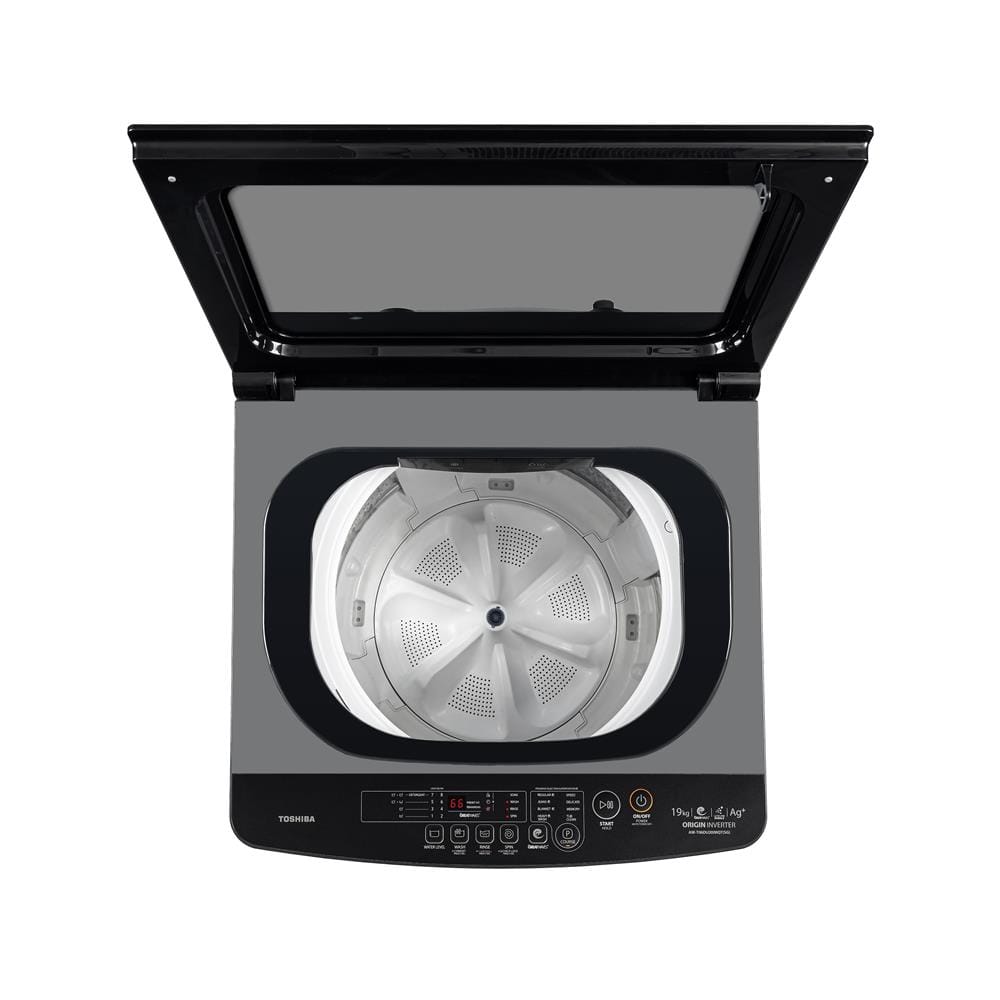 เครื่องซักผ้าฝาบน TOSHIBA AW-T06DU2000QT(SG) 19 กก. อินเวอร์เตอร์ สีเทาเงิน