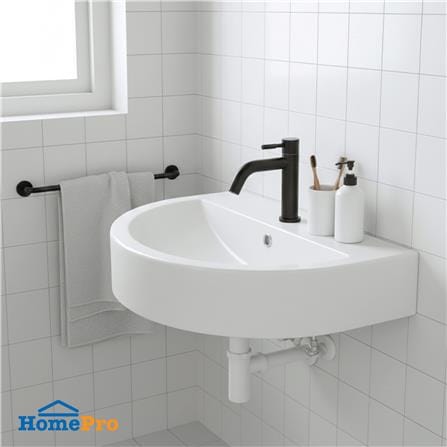 ก๊อกอ่างล้างหน้าผสมเคาน์เตอร์ BEN BN A121-A2626 สีดำ_5