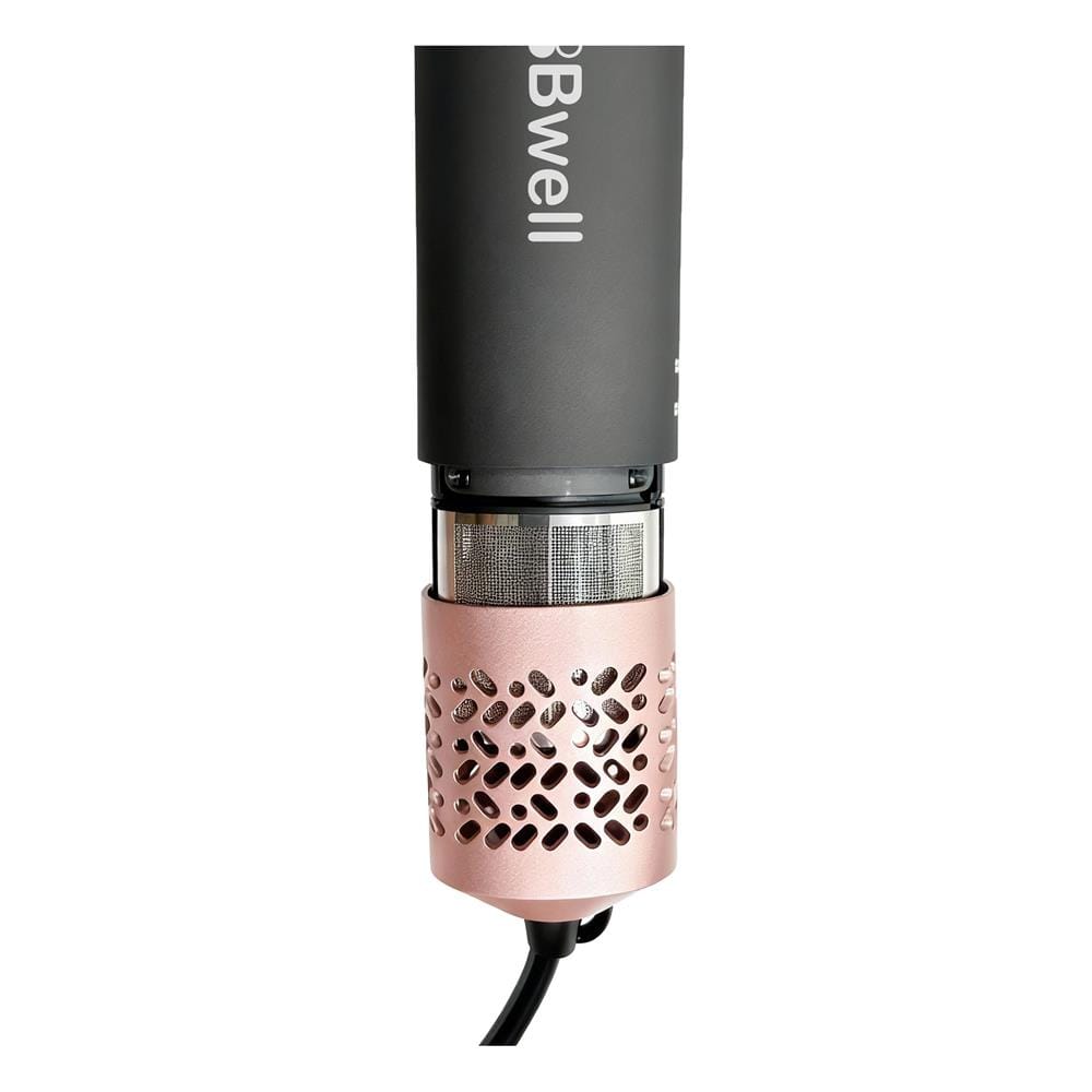 เครื่องหนีบผม BWELL BDR-04 สีเทาเข้ม/โรสโกล์ด