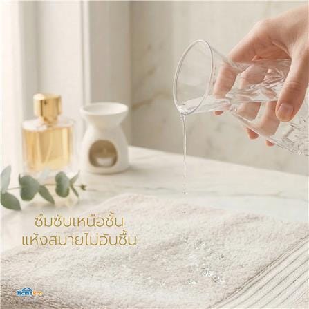 ผ้าขนหนู HOME LIVING STYLE CHARLOTTE 27x54 นิ้ว สี BEIGE_6