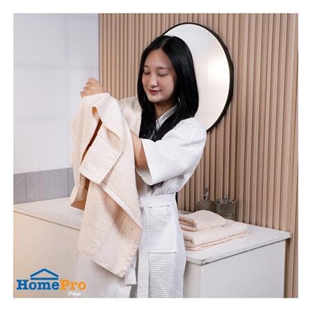 ผ้าขนหนู HOME LIVING STYLE CHARLOTTE 30x60 นิ้ว สี BEIGE_4