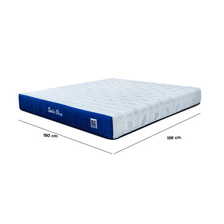 ที่นอนพ็อกเก็ตสปริง 6 ฟุต PICASSO COMFORT รุ่น SMILE BLUE_6