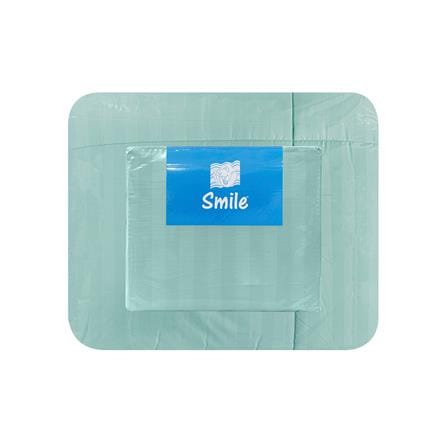 ชุดผ้าปูที่นอน 3.5 ฟุต (ชุด 4 ชิ้น) PICASSO SMILE สี GREEN MINT_3