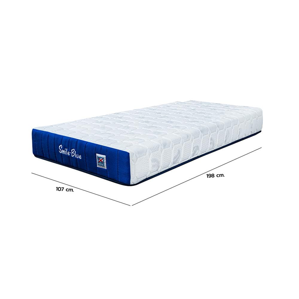 ที่นอนพ็อกเก็ตสปริง 3.5 ฟุต PICASSO COMFORT รุ่น SMILE BLUE
