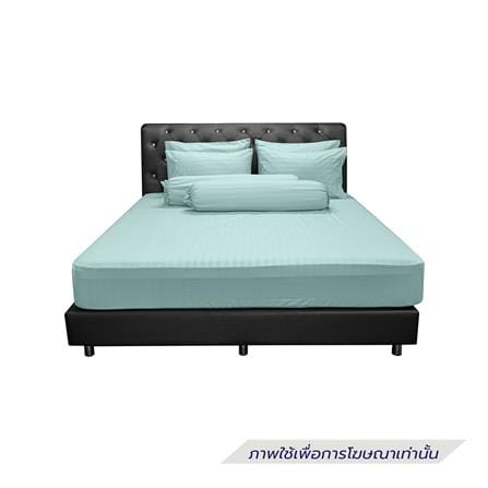 ชุดผ้าปูที่นอน 6 ฟุต (ชุด 5 ชิ้น) PICASSO SMILE GREEN สี MINT_1