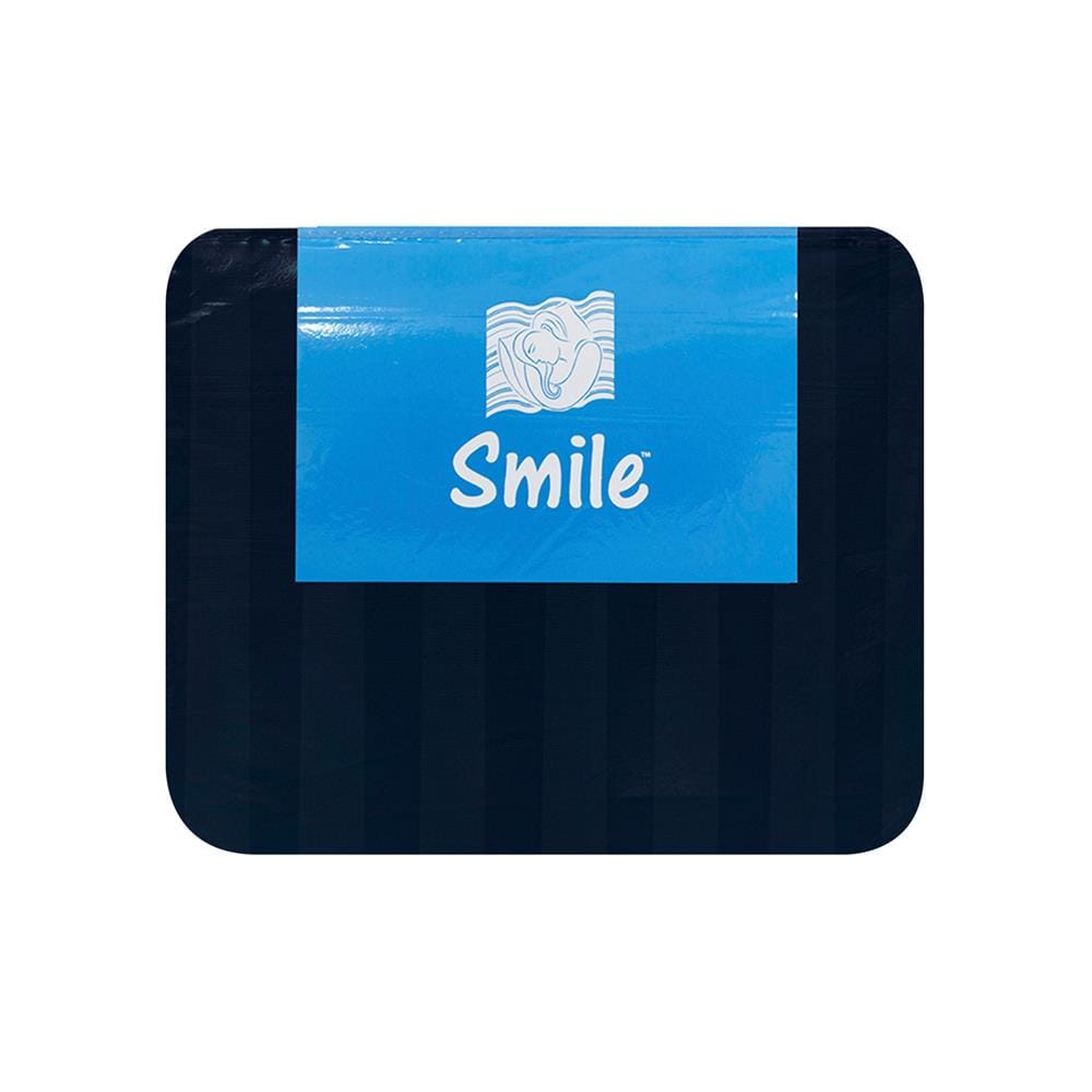 ชุดผ้าปูที่นอน 6 ฟุต (ชุด 5 ชิ้น) PICASSO SMILE สี NAVY BLUE
