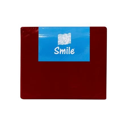 ชุดผ้าปูที่นอน 6 ฟุต (ชุด 5 ชิ้น) PICASSO SMILE สี BURGUNDY_3