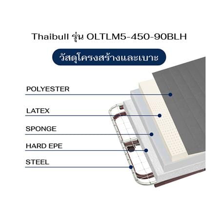 เตียงไฟฟ้า THAIBULL OLTLM5-450-90BLH สีเทา_7