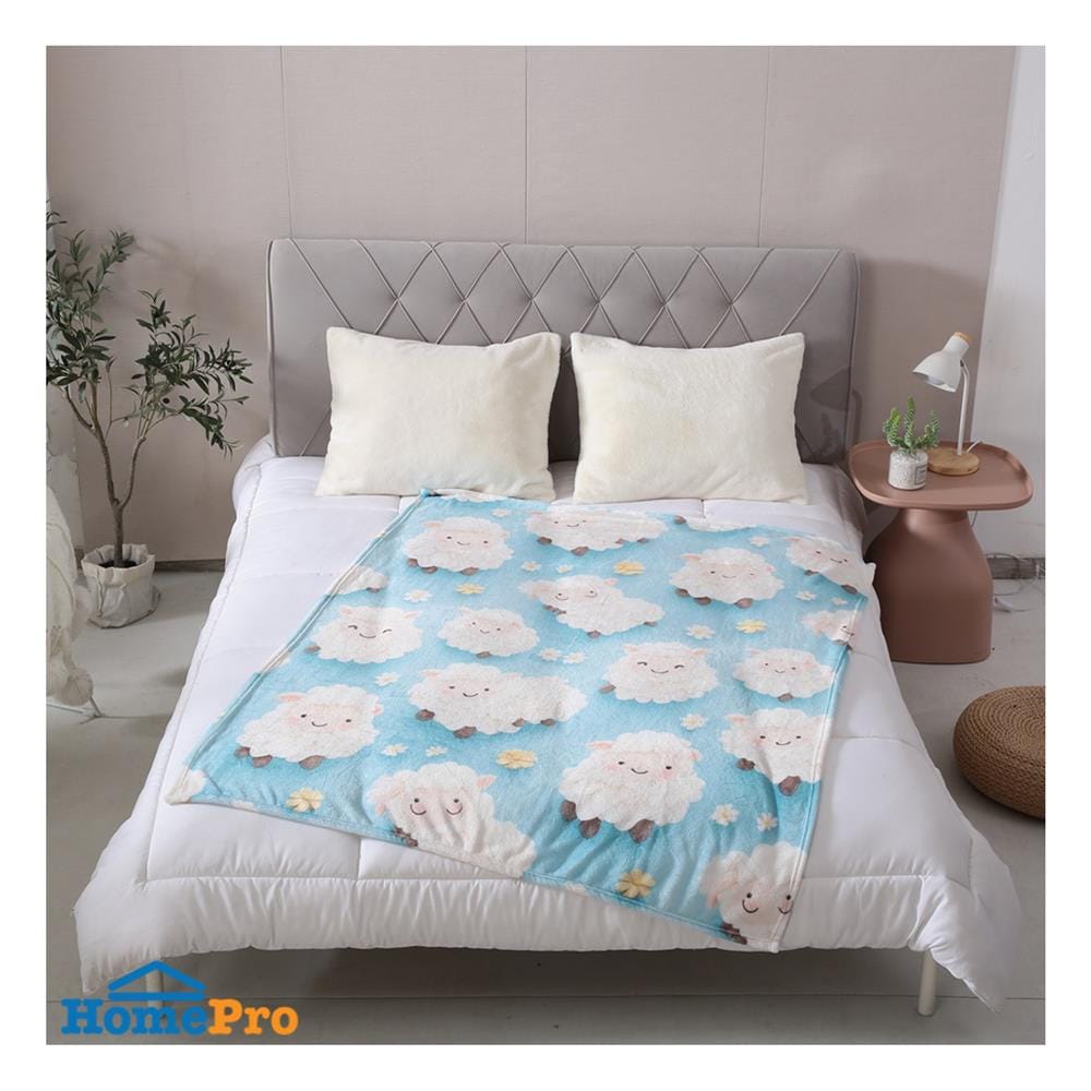 ผ้าห่ม SNAZZ 3D LUMA 50x60 นิ้ว สี LIGHT BLUE