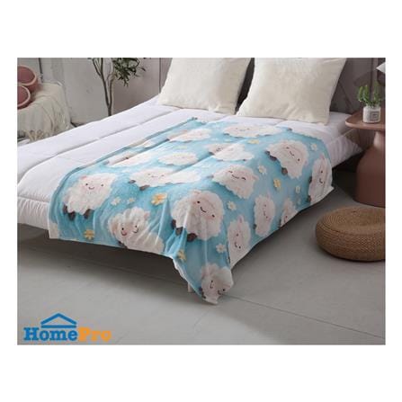 ผ้าห่ม SNAZZ 3D LUMA 50x60 นิ้ว สี LIGHT BLUE_5