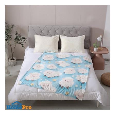 ผ้าห่ม SNAZZ 3D LUMA 50x60 นิ้ว สี LIGHT BLUE_6