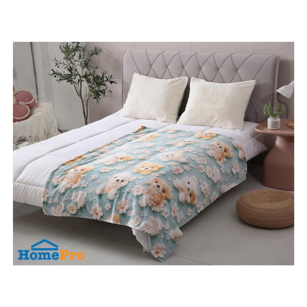 ผ้าห่ม SNAZZ 3D KORO 50X60 นิ้ว สี GREEN