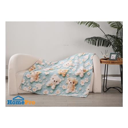 ผ้าห่ม SNAZZ 3D KORO 50X60 นิ้ว สี GREEN_7