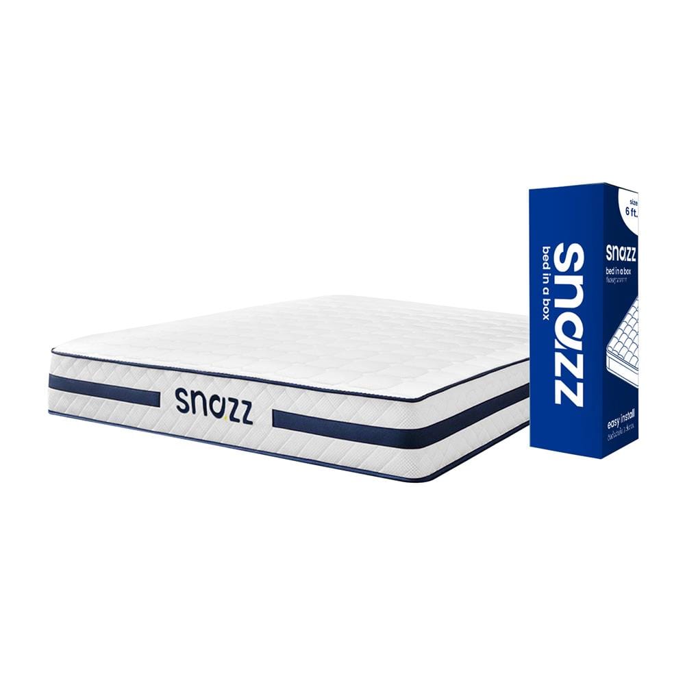 ที่นอนพ็อกเก็ตสปริง 6 ฟุต สุญญากาศ SNAZZ รุ่น ZEN