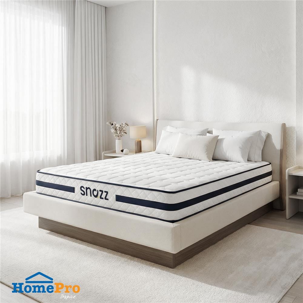 ที่นอนพ็อกเก็ตสปริง 6 ฟุต สุญญากาศ SNAZZ รุ่น ZEN
