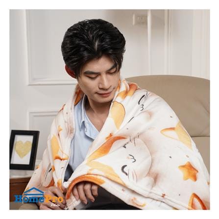 ผ้าห่ม SNAZZ 3D MIU 50x60 นิ้ว สี BROWN_4