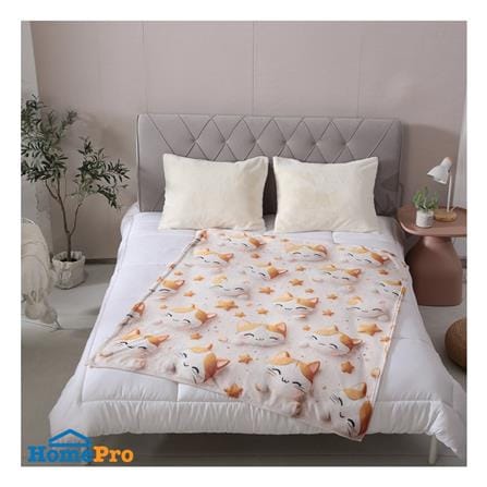 ผ้าห่ม SNAZZ 3D MIU 50x60 นิ้ว สี BROWN_5