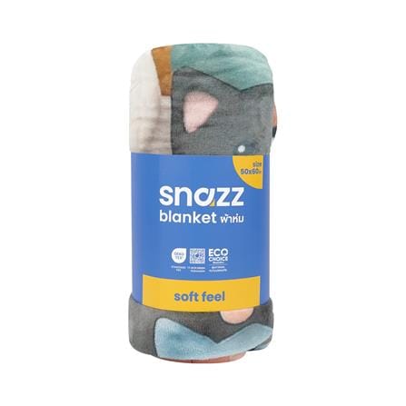 ผ้าห่ม SNAZZ 3D TORA 50X60 นิ้ว สี MIX COLOR_3
