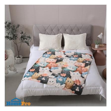 ผ้าห่ม SNAZZ 3D TORA 50X60 นิ้ว สี MIX COLOR_6