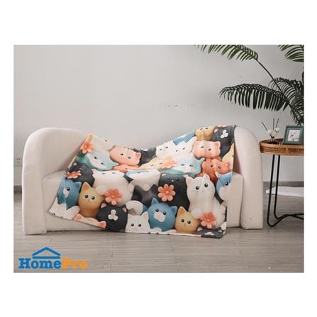 ผ้าห่ม SNAZZ 3D TORA 50X60 นิ้ว สี MIX COLOR_7