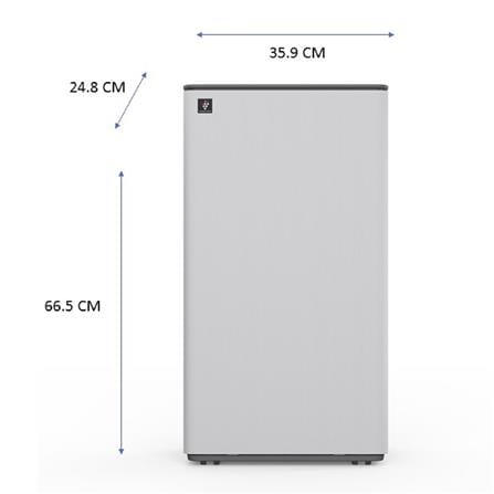 เครื่องลดความชื้น 77 ตร.ม. SHARP DW-T30HB-W สีขาว (4.5 ลิตร)_4