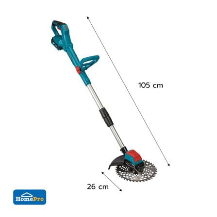เครื่องเล็มหญ้าไร้สาย (พร้อมแบตเตอรี่) MATALL PRO YF5091 20 โวลต์_10