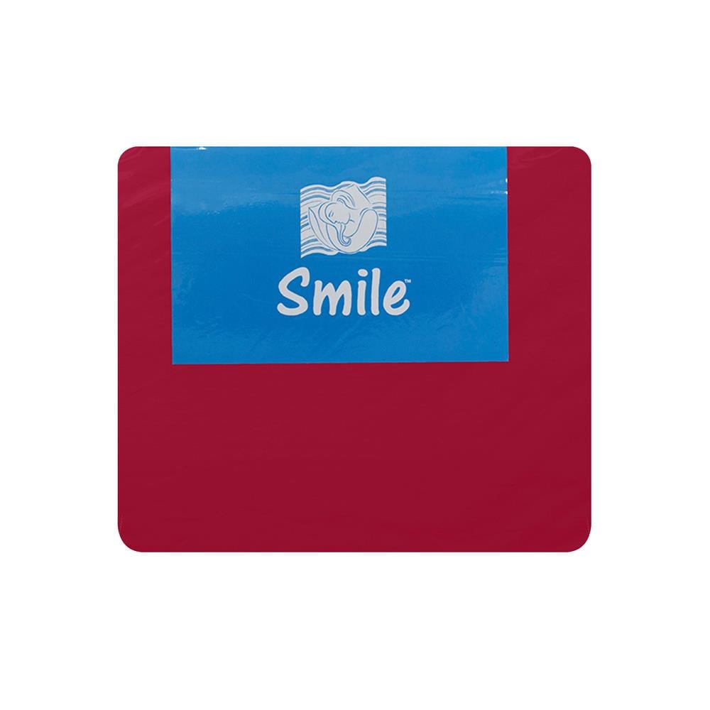 ชุดผ้าปูที่นอน 5 ฟุต (ชุด 5 ชิ้น) PICASSO SMILE สี BURGUNDY