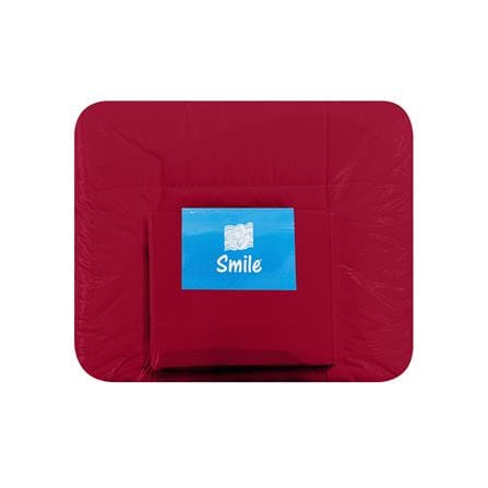 ชุดผ้าปูที่นอน 6 ฟุต (ชุด 6 ชิ้น) PICASSO SMILE สี BURGUNDY_3