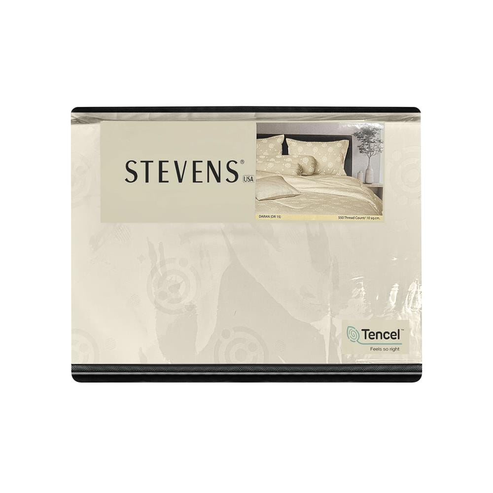 ชุดผ้าปูที่นอน 6 ฟุต (ชุด 6 ชิ้น) STEVENS TENCEL DR15