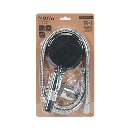 ฝักบัวสายอ่อน 3 ระดับ MOYA AH310SET สีโครม_4