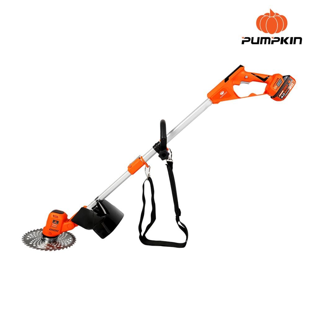 เครื่องตัดหญ้าไร้สาย (พร้อมแบตเตอรี่) PUMPKIN INF-946BCB 20 โวลต์