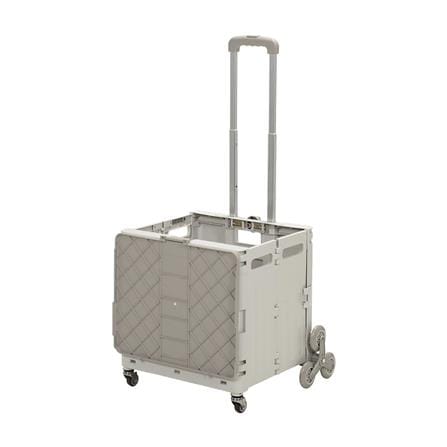 รถเข็นกล่องพับได้ MATALL DY2522 30 กก. สีเบจ_1