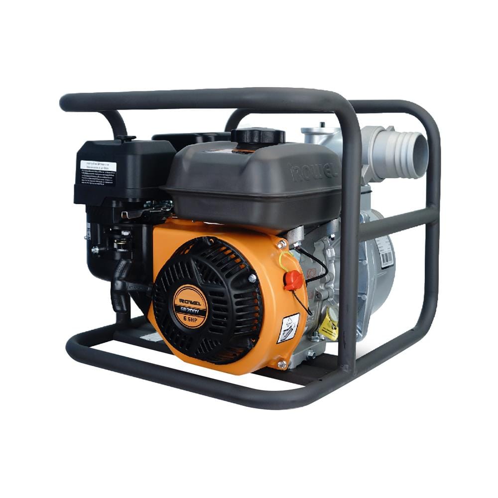 เครื่องสูบน้ำเบนซิน ROWEL WP30Y 6.5HP