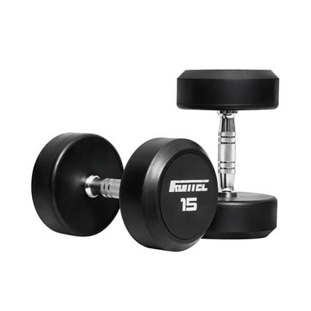 ดัมเบลทรงกลมหุ้มยาง IRONTEC 15 กก. (2 ชิ้น)_2