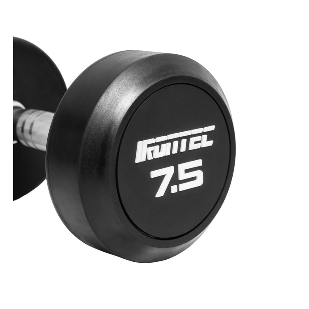 ดัมเบลทรงกลมหุ้มยาง IRONTEC 7.5 กก. (2 ชิ้น)