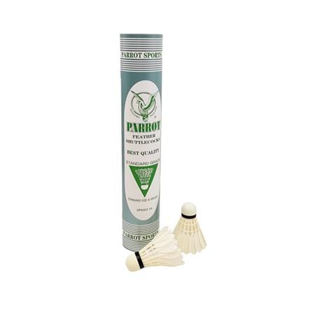 ลูกขนไก่ PARROT STANDARD GRADE สีฟ้า (แพ็ก 12 ลูก)_0