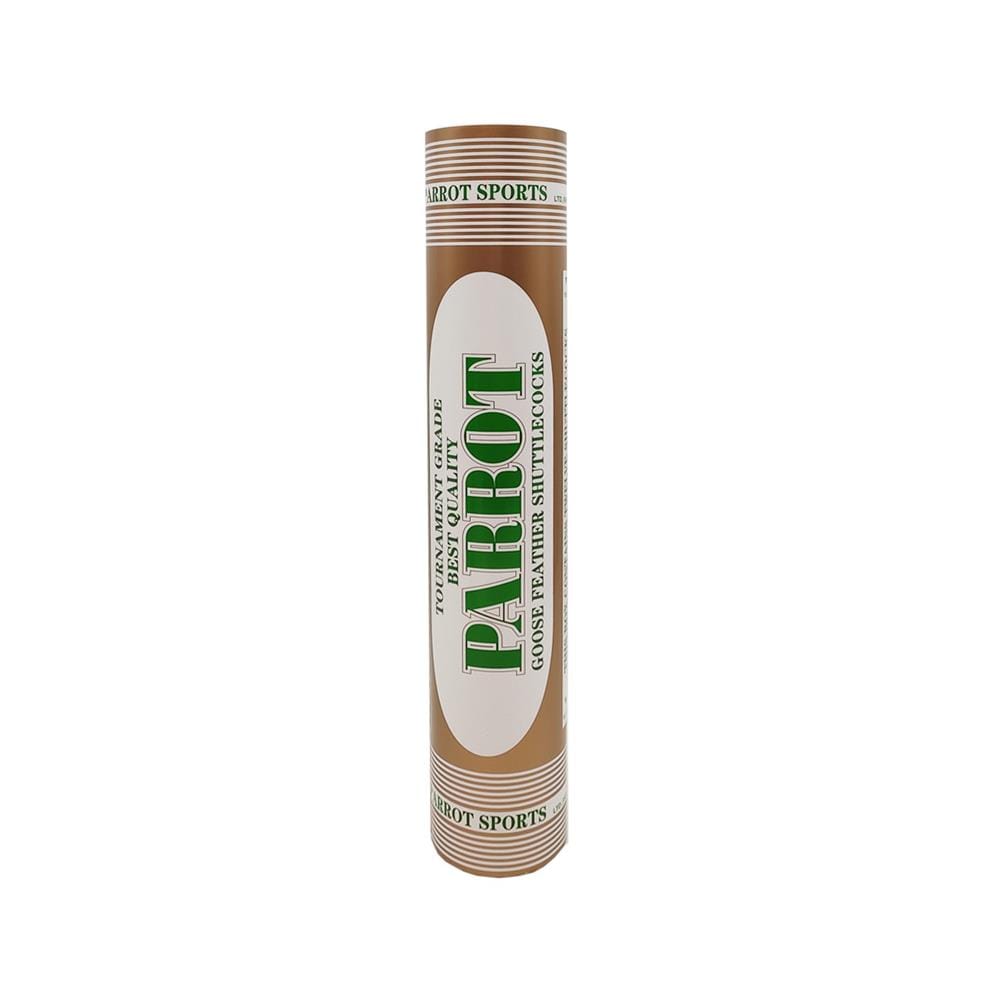 ลูกขนไก่ PARROT TOURNAMENT GRADE สีทอง (แพ็ก 12 ลูก)