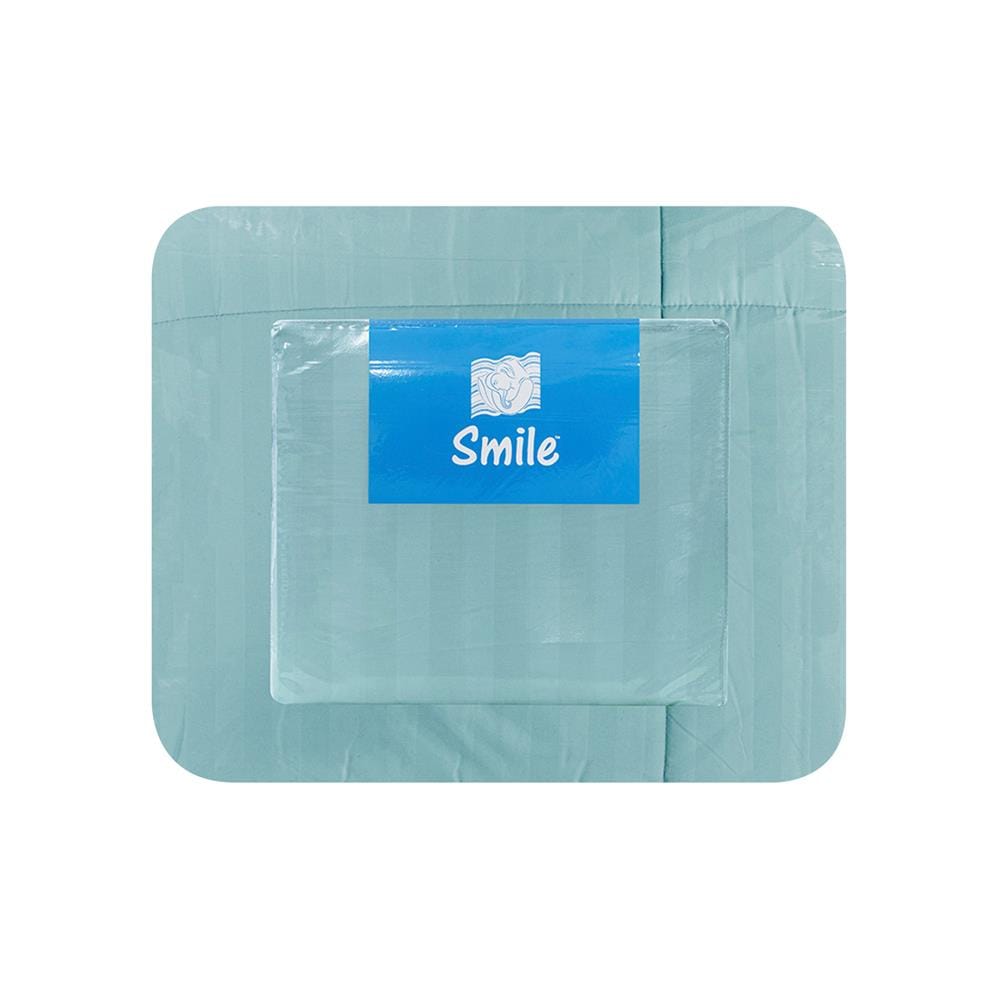 ชุดผ้าปูที่นอน 6 ฟุต (ชุด 6 ชิ้น) PICASSO SMILE สี GREEN MINT