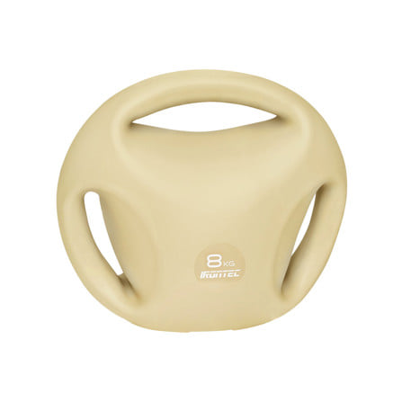 เคตเทิลเบลแบบนุ่ม IRONTEC 3-HAND 8 กก. สีครีม_1