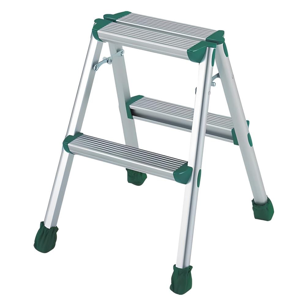 บันได STEP 2 ขั้น TRUSCO TAF-2/253-7478 สีเงิน