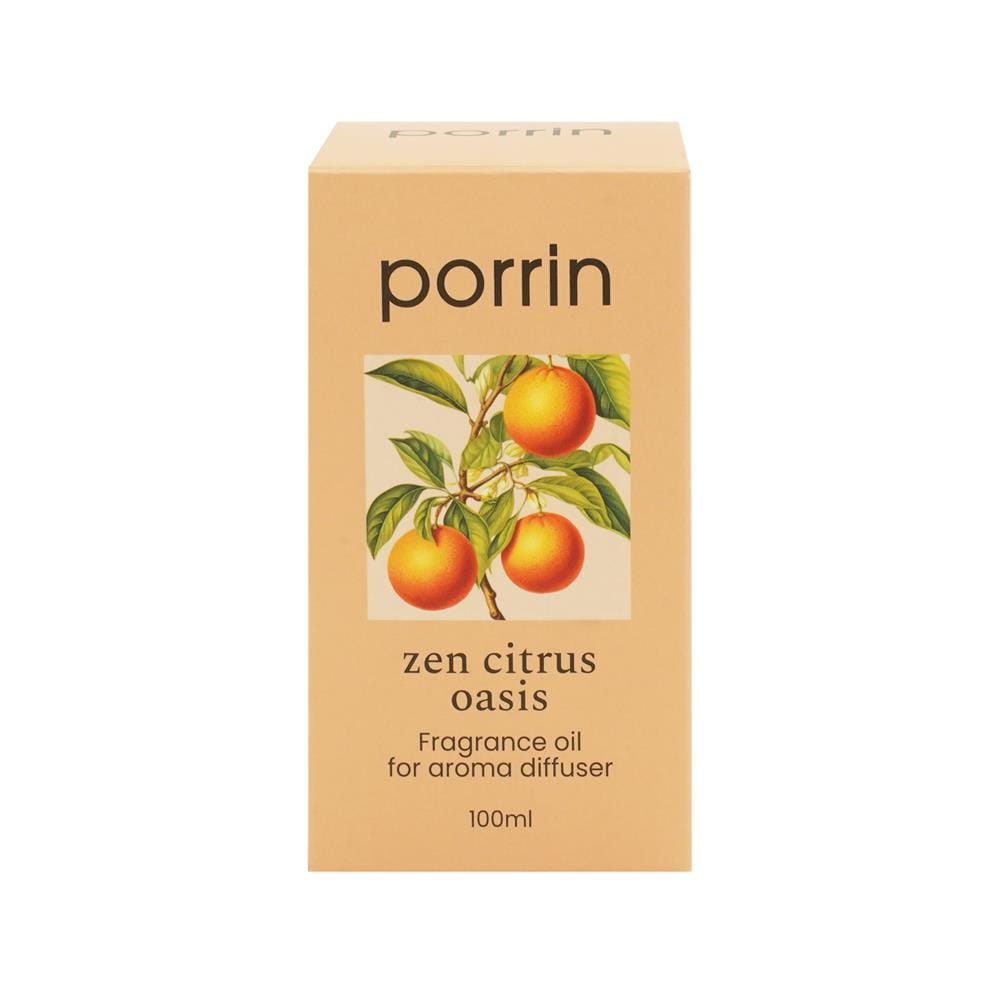 น้ำมันหอมระเหย PORRIN 100 มล. ZEN CITRUS OASIS