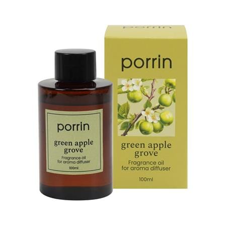 น้ำมันหอมระเหย PORRIN 100 มล. GREEN APPLE GROVE_1