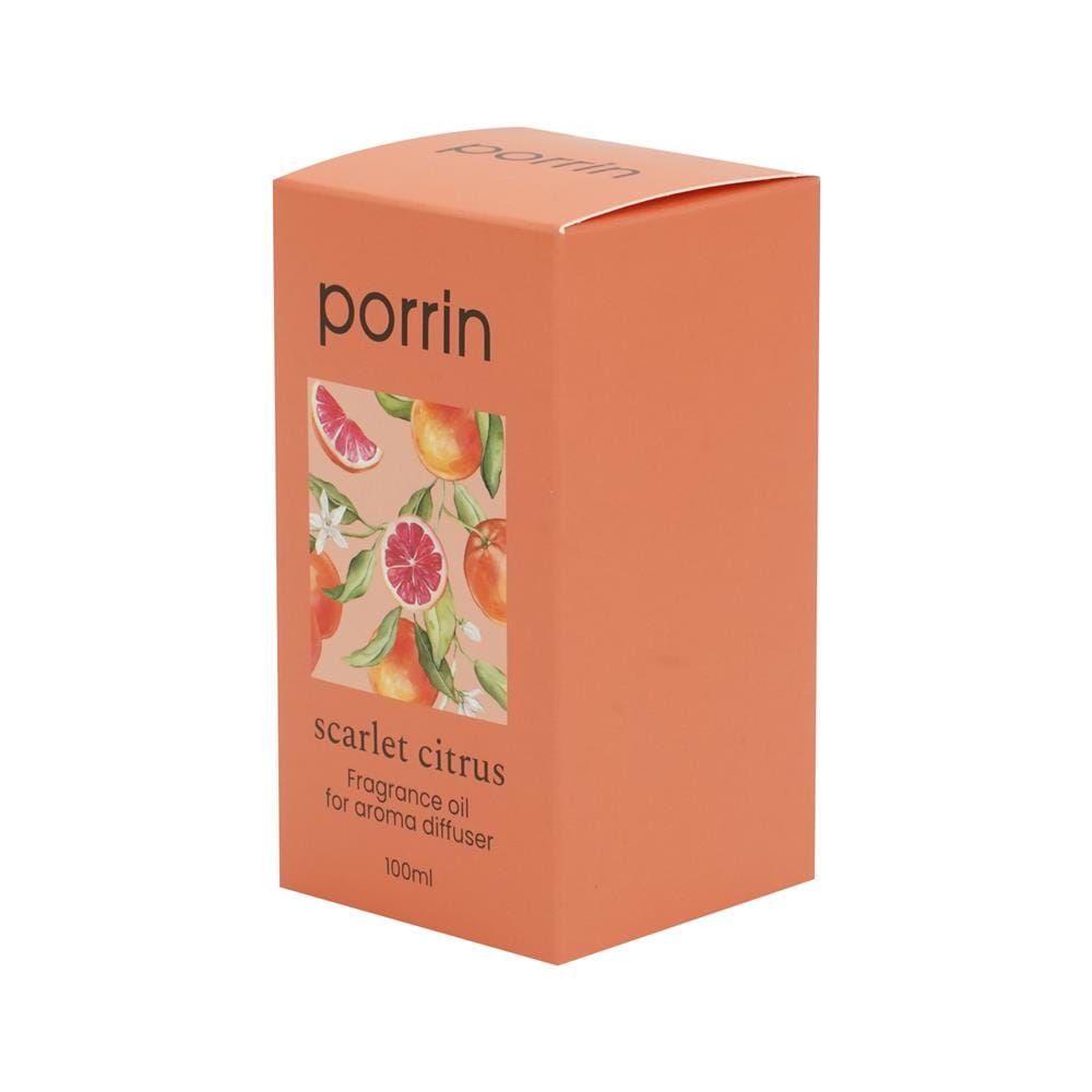 น้ำมันหอมระเหย PORRIN 100 มล. SCARLET CITRUS
