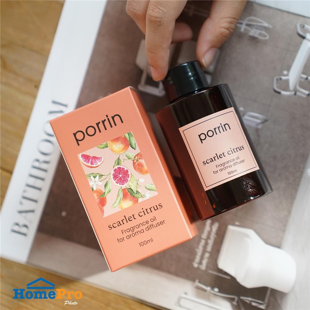 น้ำมันหอมระเหย PORRIN 100 มล. SCARLET CITRUS