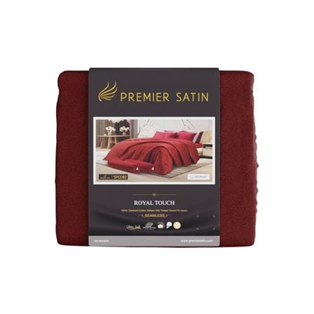ชุดผ้าปูที่นอน 5 ฟุต (ชุด 3 ชิ้น) PREMIER SATIN ROYAL TOUCH SOLID SPC082_4