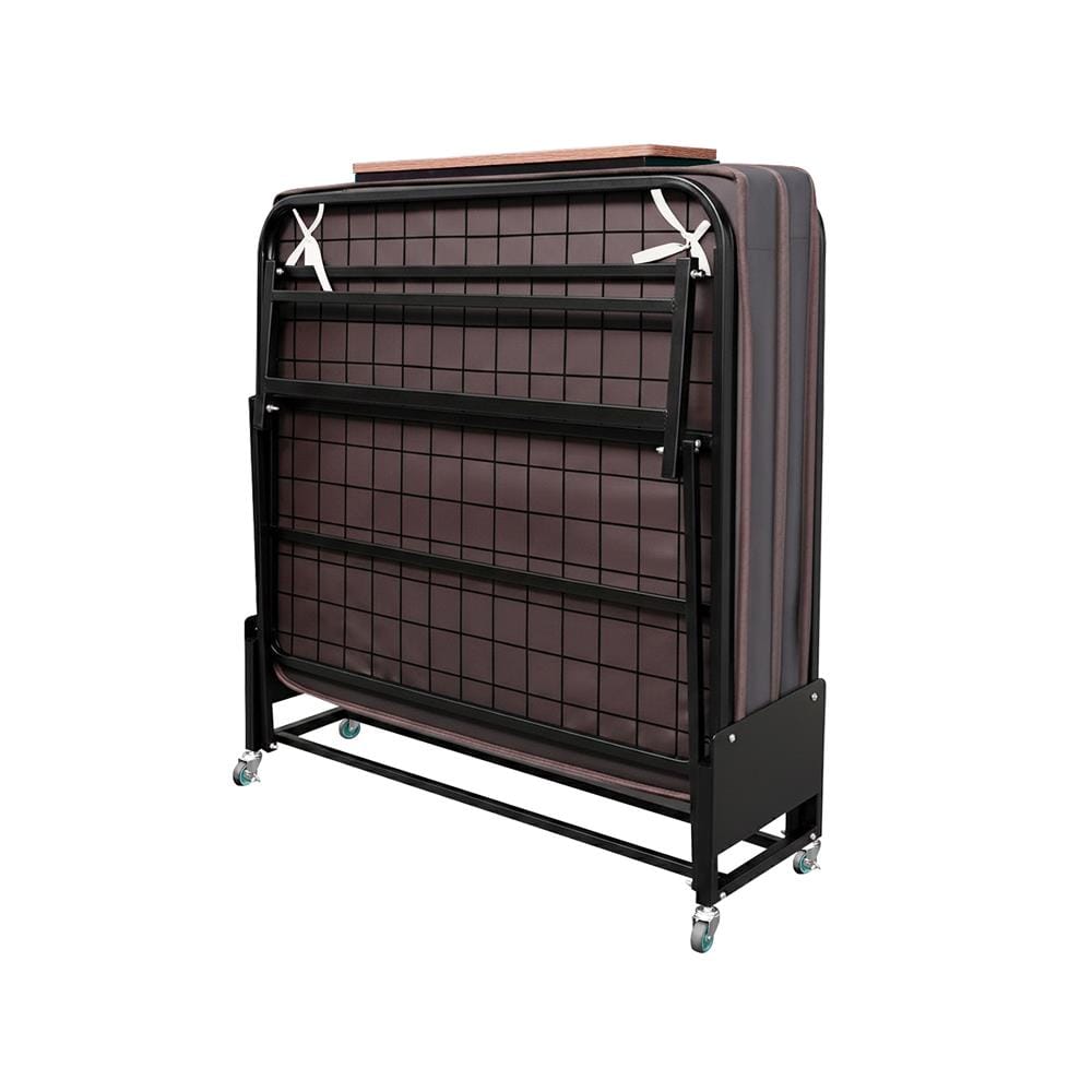 เตียงพับพร้อม TOPPER THAIBULL SSTSP145-90(TNR) สีดำ